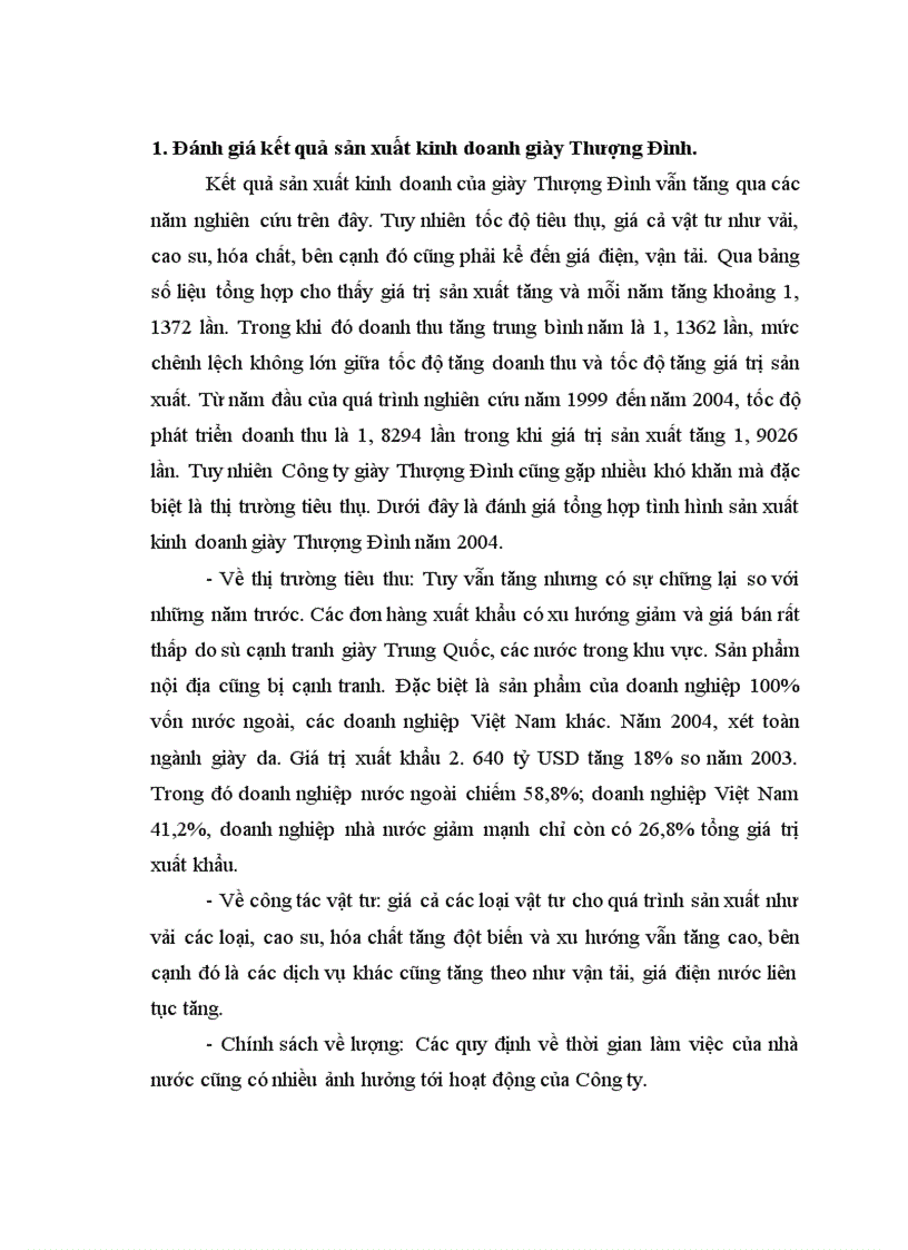 image for page Vận dụng một số phương pháp thống kê phân tích kế quả sản xuất kinh doanh công ty giầy Thượng Đình giai đoạn 1999 2004 và dự báo cho năm 2005 2006 1