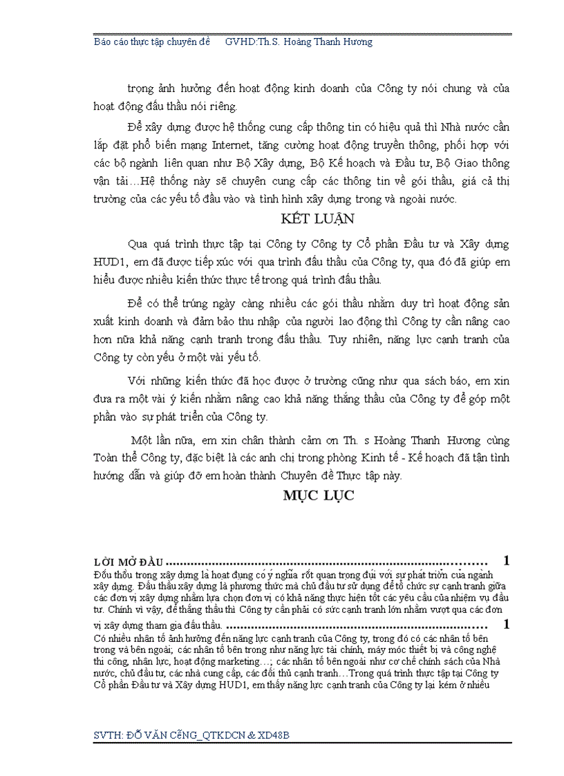 image for page Báo cáo thực tập tổng hợp tại Công ty cổ phần đẩu tư và xây dựng HUD