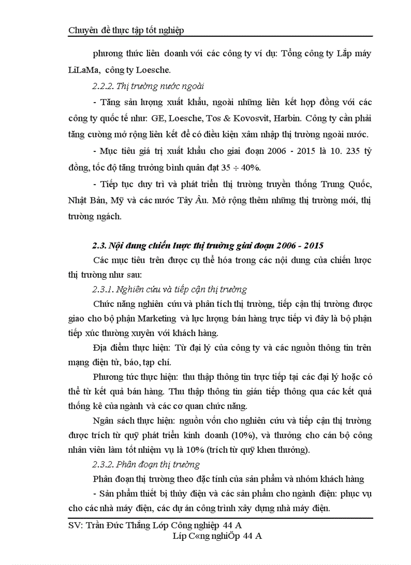 image for page Xây dựng chiến lược phát triển thị trường của Công ty TNHH Nhà nước một thành viên cơ khí Hà Nội trong giai đoạn 2005 2015 1