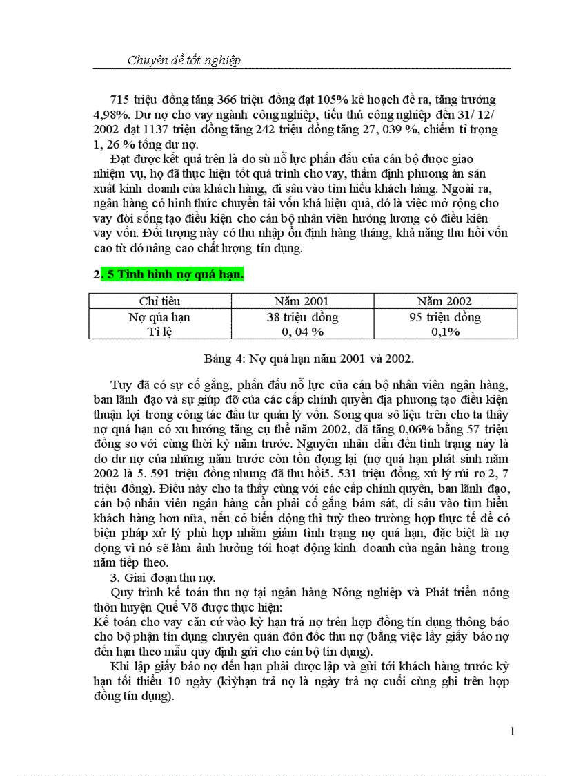image for page Một số giải pháp nhằm nâng cao hiệu quả công tác kế toán cho vay tại NHNo và PTNT huyện Quế Võ 1
