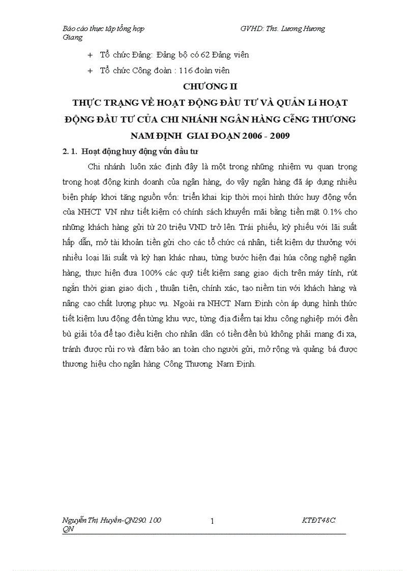 image for page Thẩm định tài chính dự án đầu tư xin vay vốn của doanh nghiệp tại chi nhánh ngân hàng Công Thương tỉnh Nam Định thực trạng và giải pháp 1