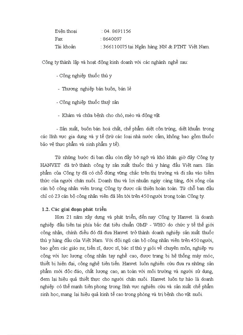 image for page Hệ thống kênh phân phối của công ty Cổ phần Dược và vật tư Thú y Hanvet Thực trạng và giải pháp hoàn thiện