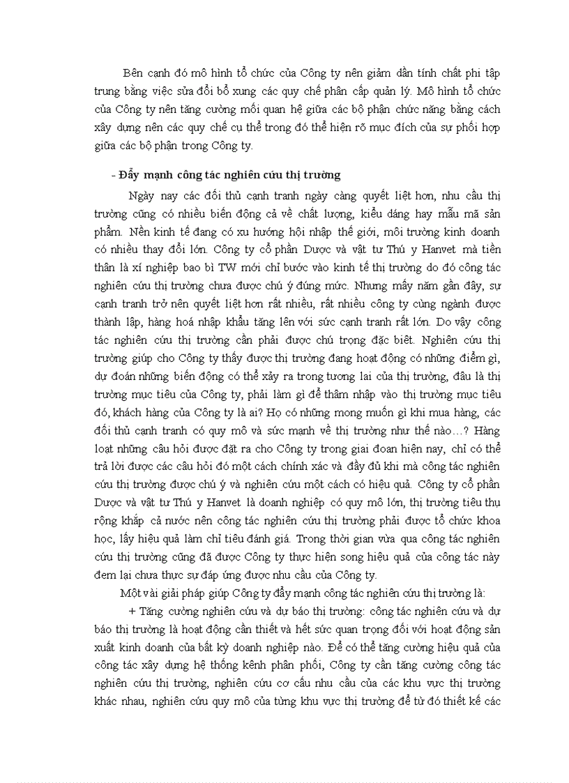 image for page Hệ thống kênh phân phối của công ty Cổ phần Dược và vật tư Thú y Hanvet Thực trạng và giải pháp hoàn thiện