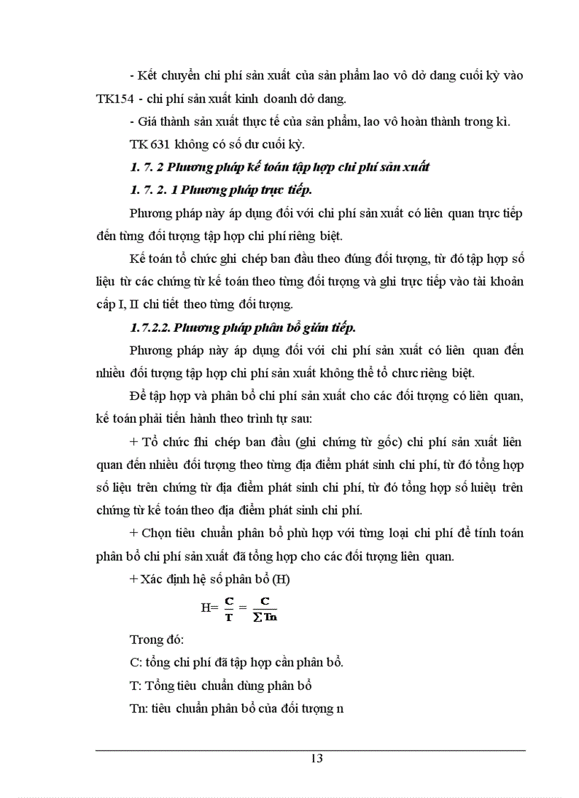 image for page Tình hình thực tế về công tác kế toán tập hợp chi phí sản xuất và tình giá thành sản phẩm ở Nhà máy xi măng Sông Đà thuộc công ty xây lắp vật tư vận tải Sông Đà