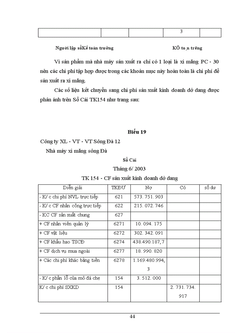 image for page Tình hình thực tế về công tác kế toán tập hợp chi phí sản xuất và tình giá thành sản phẩm ở Nhà máy xi măng Sông Đà thuộc công ty xây lắp vật tư vận tải Sông Đà