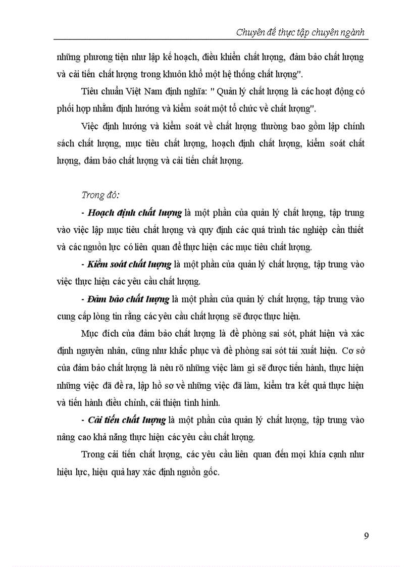 image for page Quản lý chất lượng theo tiêu chuẩn quốc tế ISO 9001 2000 Ứng dụng tại Công ty tư vấn công nghệ thiết bị và kiểm định xây dựng CONINCO Bộ Xây dựng 1