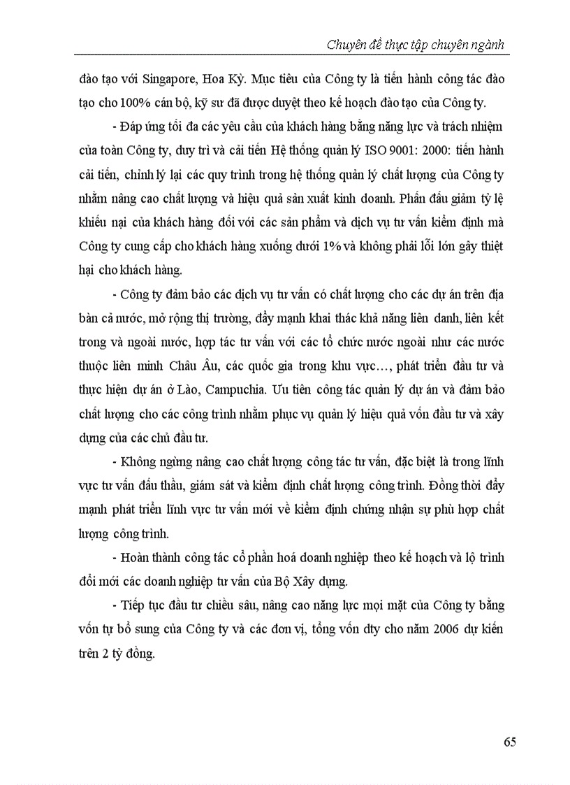 image for page Quản lý chất lượng theo tiêu chuẩn quốc tế ISO 9001 2000 Ứng dụng tại Công ty tư vấn công nghệ thiết bị và kiểm định xây dựng CONINCO Bộ Xây dựng 1