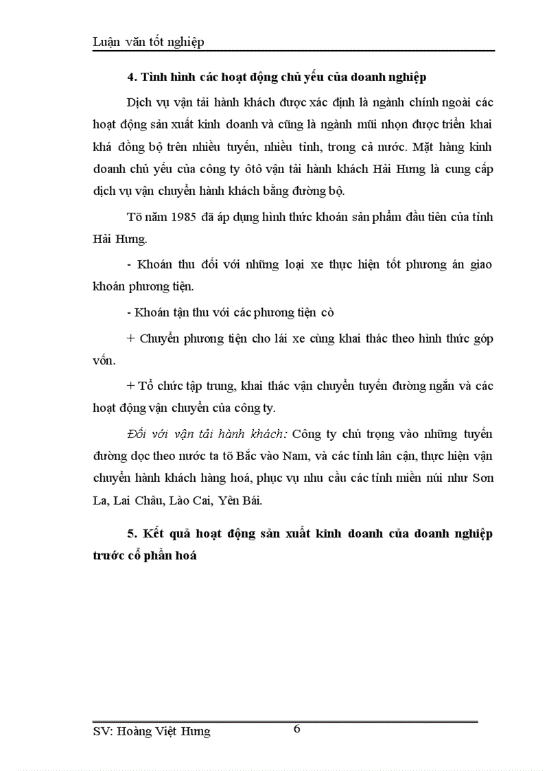 image for page Thực trạng và những bài học kinh nghiệm cổ phần hoá tại Công ty cổ phần ô tô vận tải hành khách Hải Hưng 1