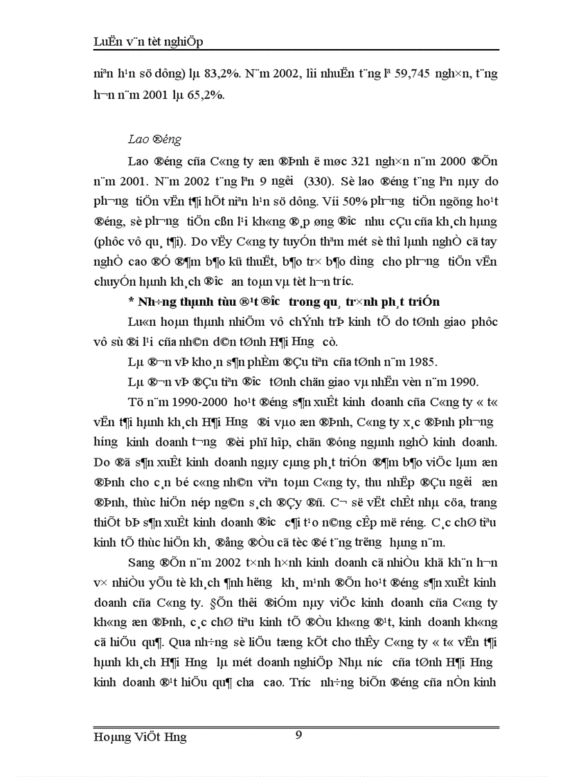 image for page Thực trạng và những bài học kinh nghiệm cổ phần hoá tại Công ty cổ phần ô tô vận tải hành khách Hải Hưng 1