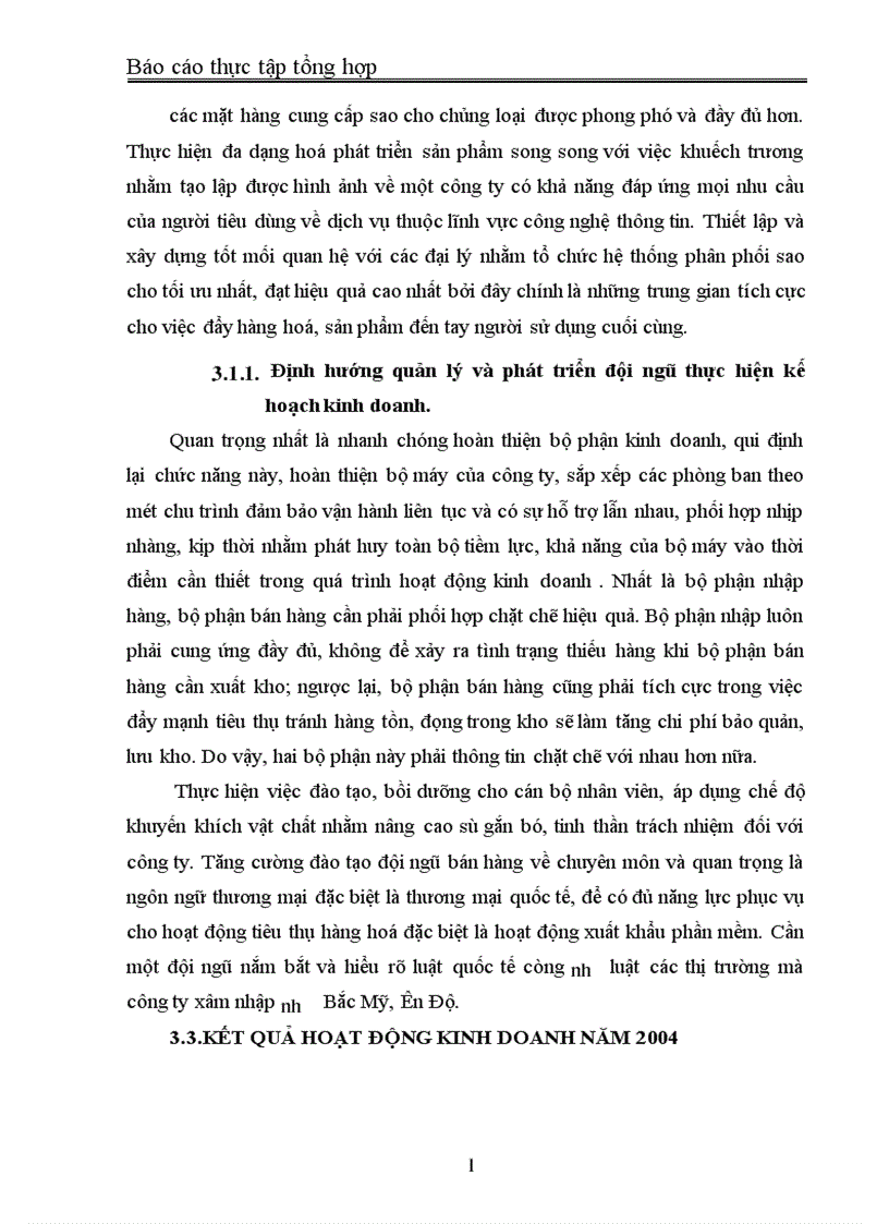 image for page Báo cáo thực tập tổng hợp tại Công ty TNHH công nghệ Hà nội