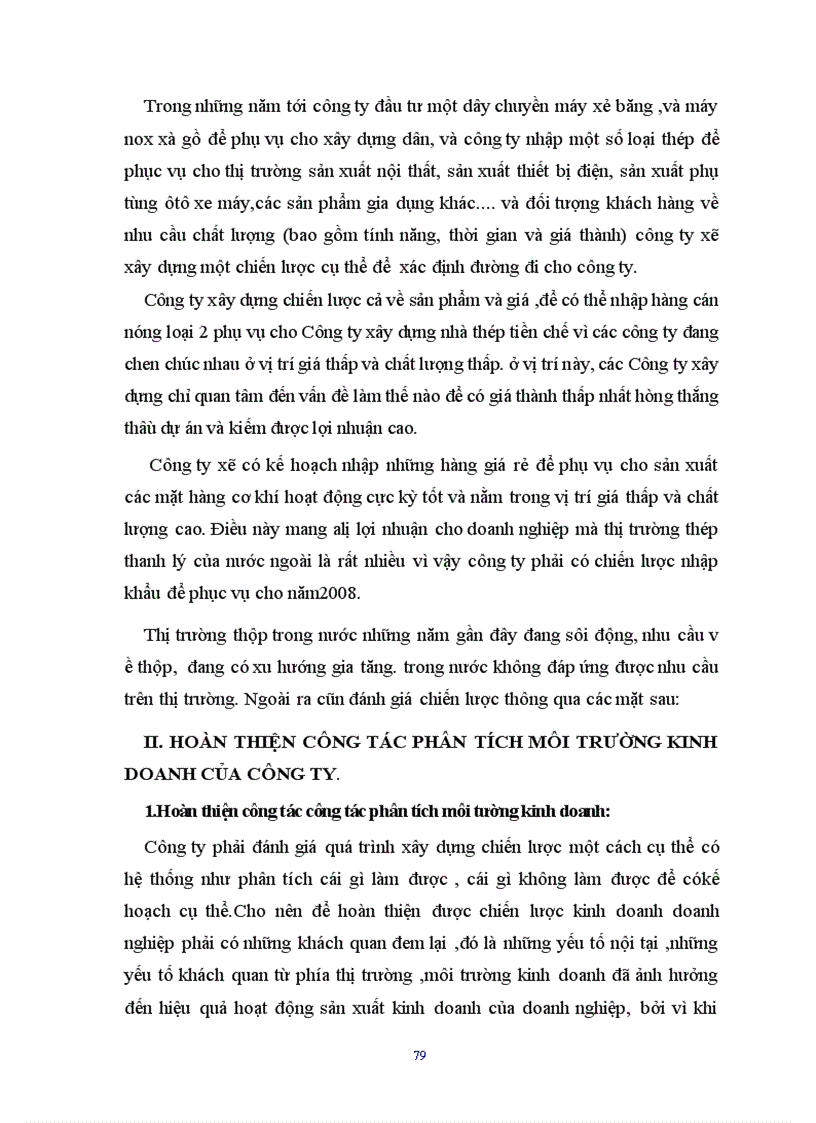 image for page Xây dựng chiến lược kinh doanh tại Công ty TNHH thép HSC 1