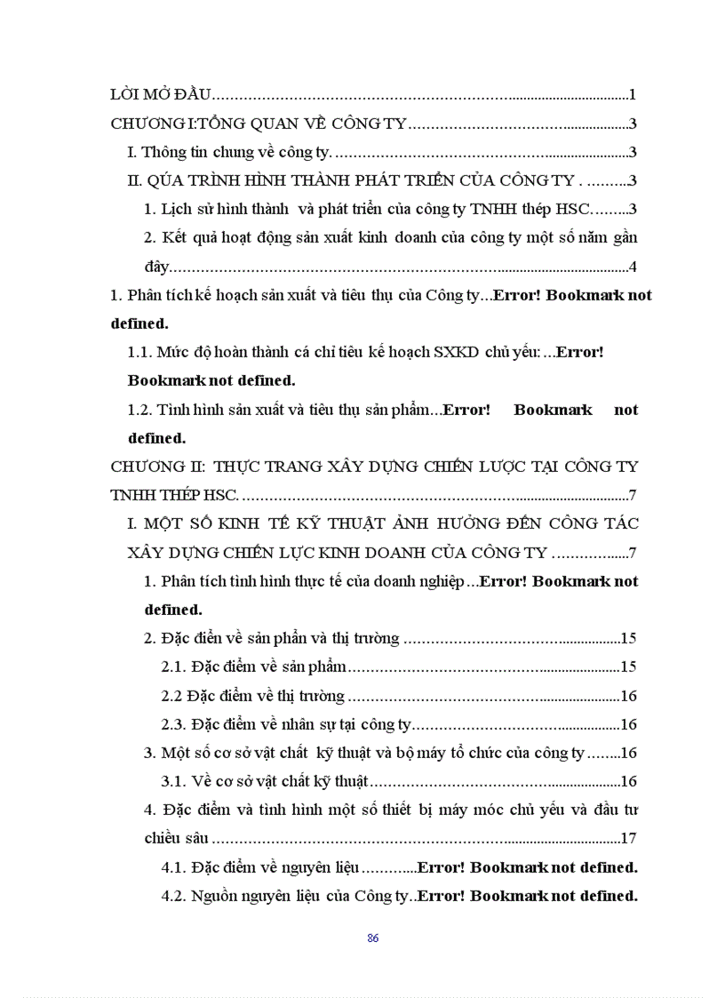 image for page Xây dựng chiến lược kinh doanh tại Công ty TNHH thép HSC 1