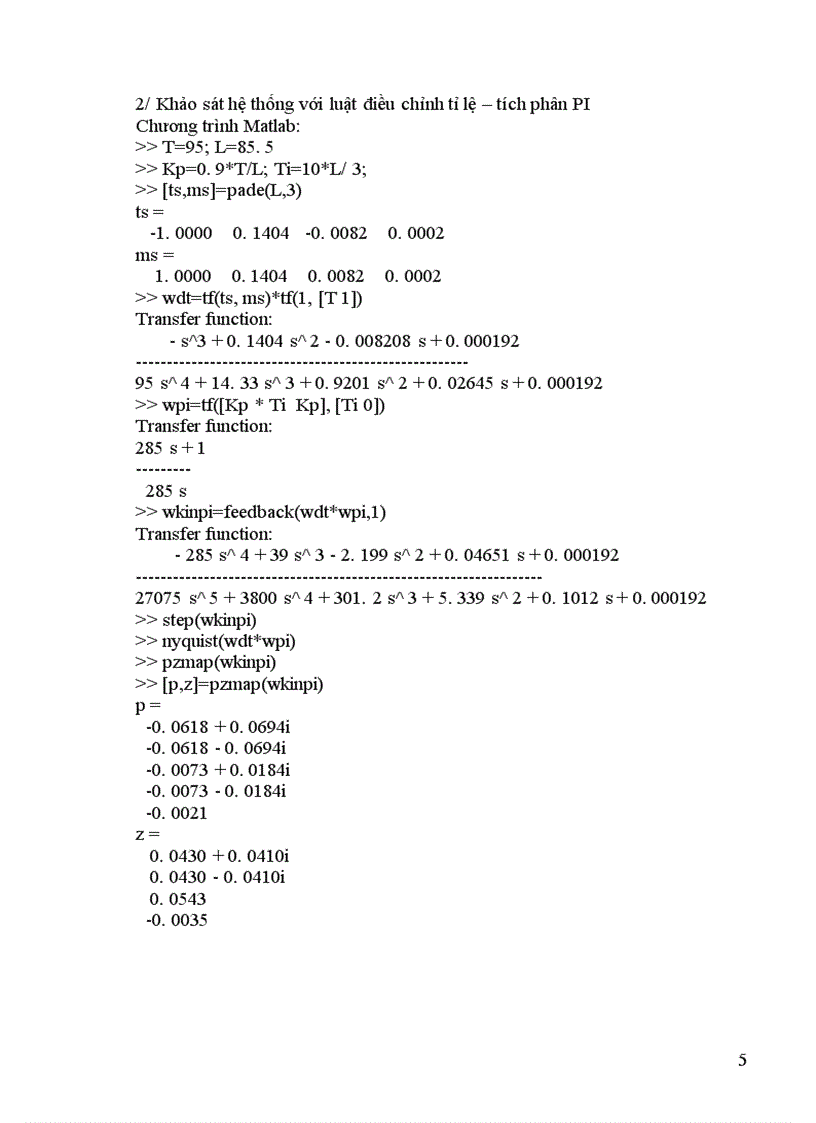 image for page Bài tập dài môn điều khiển tự động