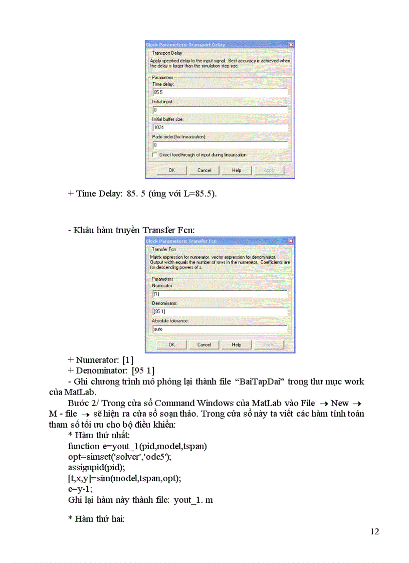 image for page Bài tập dài môn điều khiển tự động