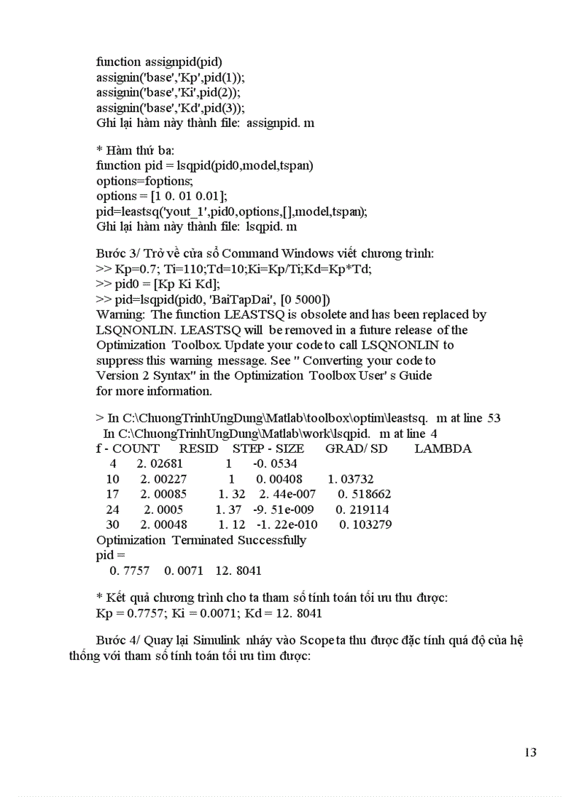 image for page Bài tập dài môn điều khiển tự động