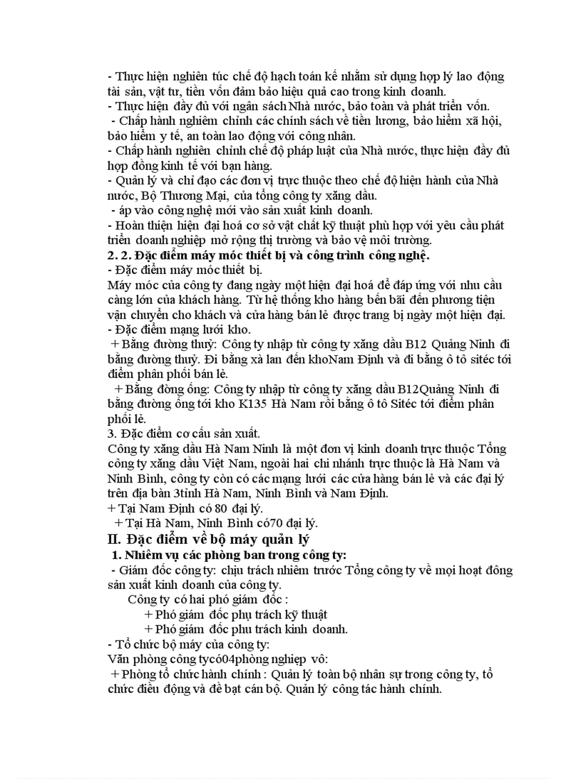 image for page tình hình hoạt động kinh doanh Một số giải pháp đẩy mạnh tiêu thụ sản phẩm hàng hoá tại công ty xăng dầu Hà Nam Ninh