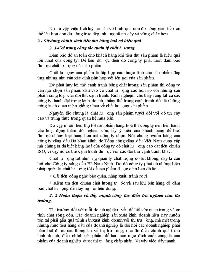 image for page tình hình hoạt động kinh doanh Một số giải pháp đẩy mạnh tiêu thụ sản phẩm hàng hoá tại công ty xăng dầu Hà Nam Ninh
