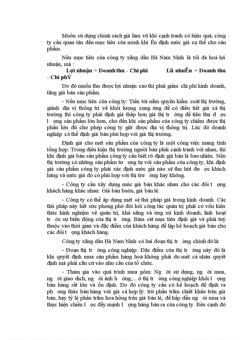 image for page tình hình hoạt động kinh doanh Một số giải pháp đẩy mạnh tiêu thụ sản phẩm hàng hoá tại công ty xăng dầu Hà Nam Ninh