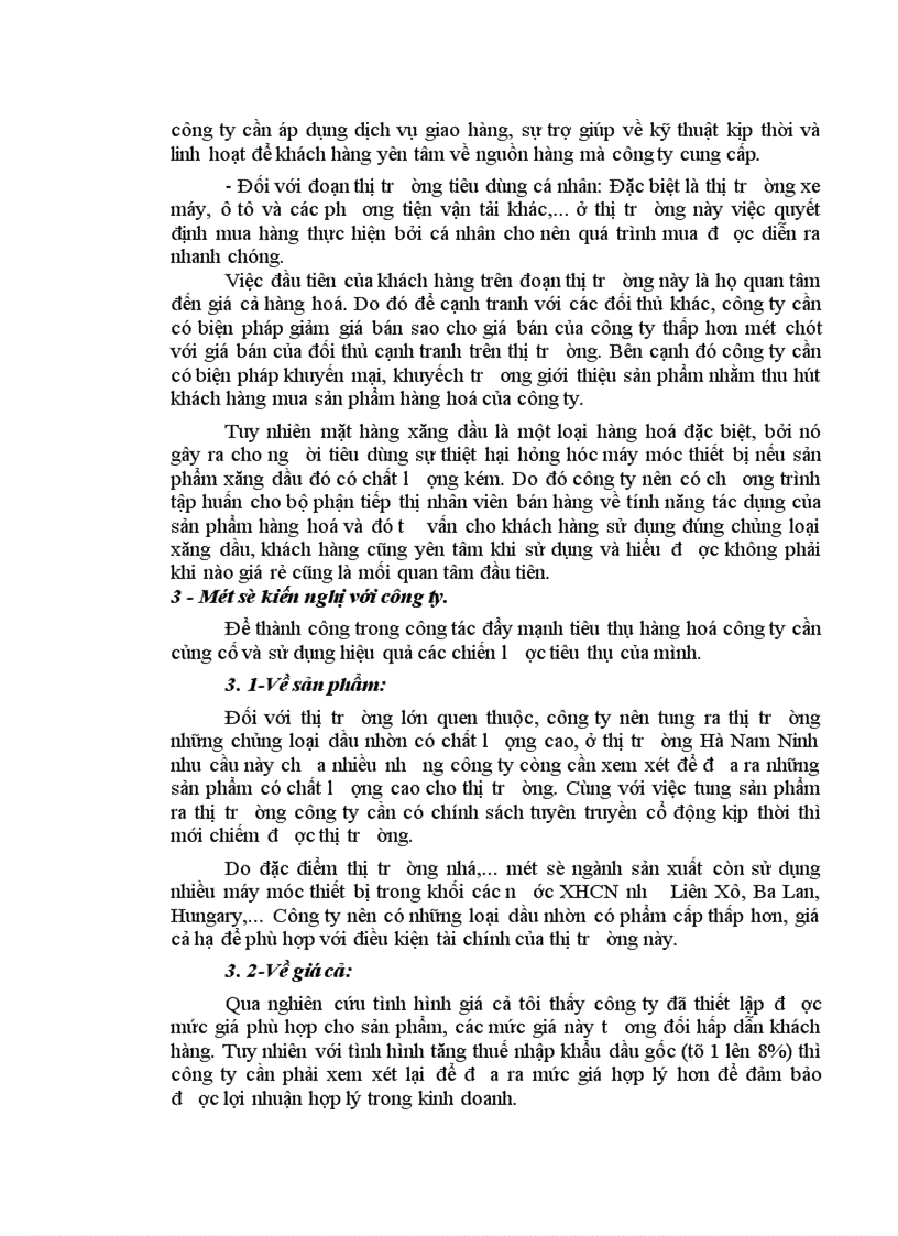 image for page tình hình hoạt động kinh doanh Một số giải pháp đẩy mạnh tiêu thụ sản phẩm hàng hoá tại công ty xăng dầu Hà Nam Ninh