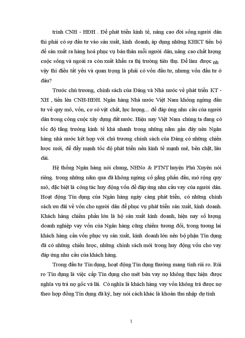 image for page Một số giải pháp nhằm nâng cao hiệu quả hoạt động kinh doanh tại NHNo PTNT huyện Phú Xuyên