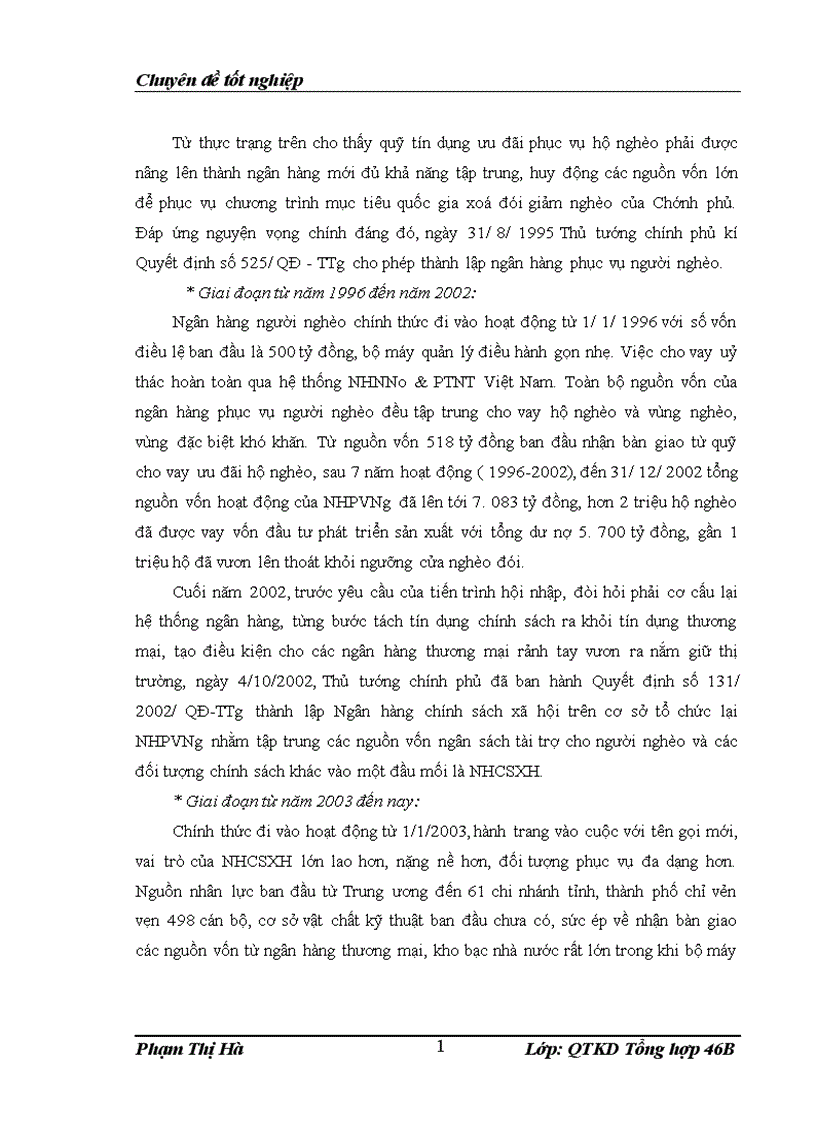 image for page Nâng cao chất lượng hoạt động cho vay đối với hộ nghèo tại Ngân hàng chính sách xã hội Việt Nam 1
