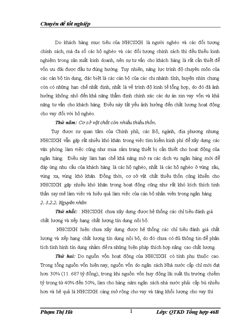 image for page Nâng cao chất lượng hoạt động cho vay đối với hộ nghèo tại Ngân hàng chính sách xã hội Việt Nam 1
