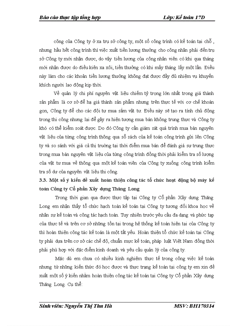 image for page Đặc điểm chung về bộ máy kế toán và tổ chức công tác kế toán Công ty Cổ phần Xây dựng Thăng Long