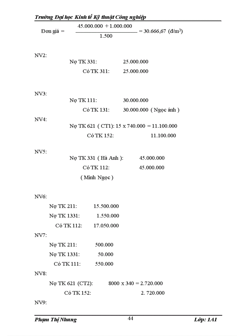 image for page Thực trạng công tác kế toán tại Công ty cổ phần Net Implementess Việt Nam
