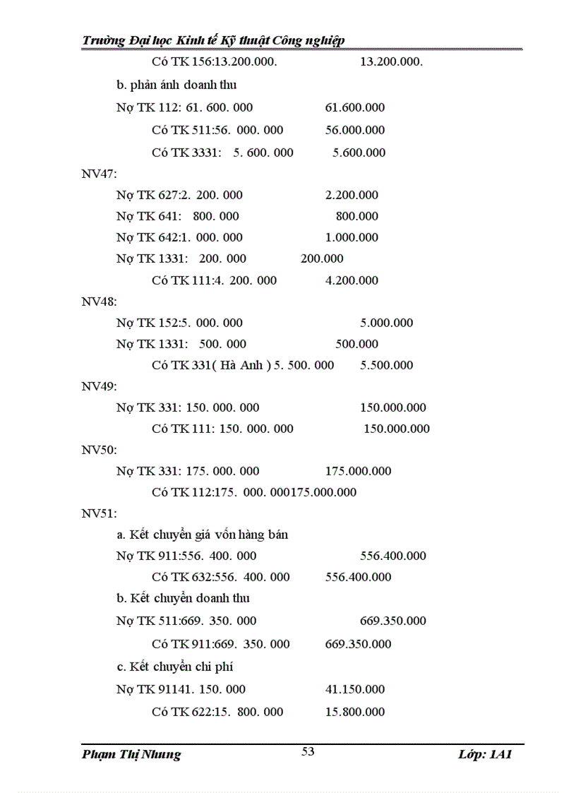 image for page Thực trạng công tác kế toán tại Công ty cổ phần Net Implementess Việt Nam