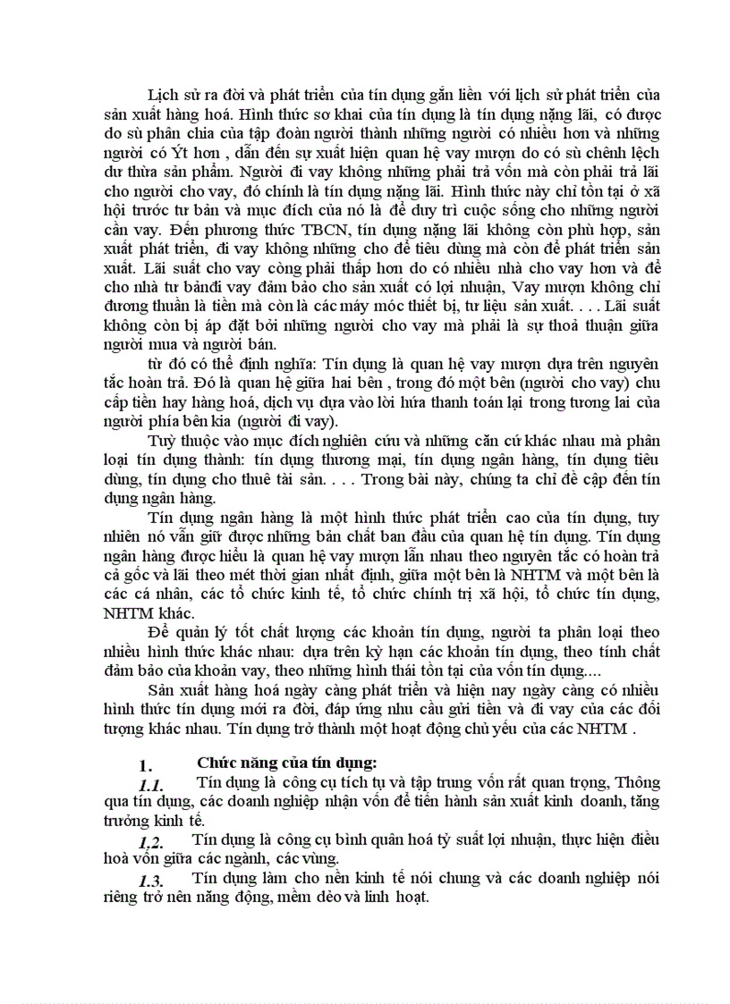 image for page Đánh giá thực trạng hoạt động tín dụng của hệ thống Ngân hàng Thương Mại hiện nay 1