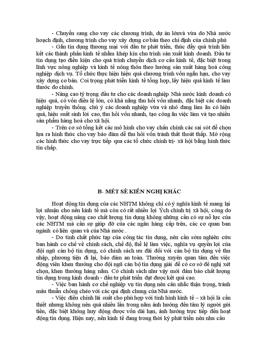 image for page Đánh giá thực trạng hoạt động tín dụng của hệ thống Ngân hàng Thương Mại hiện nay 1