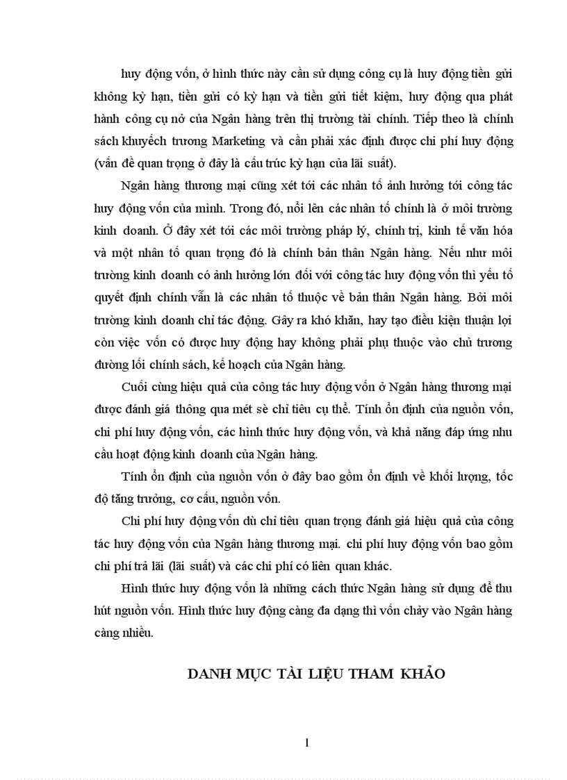 image for page Nghiệp vụ huy động vốn của Ngân hàng thương mại 1