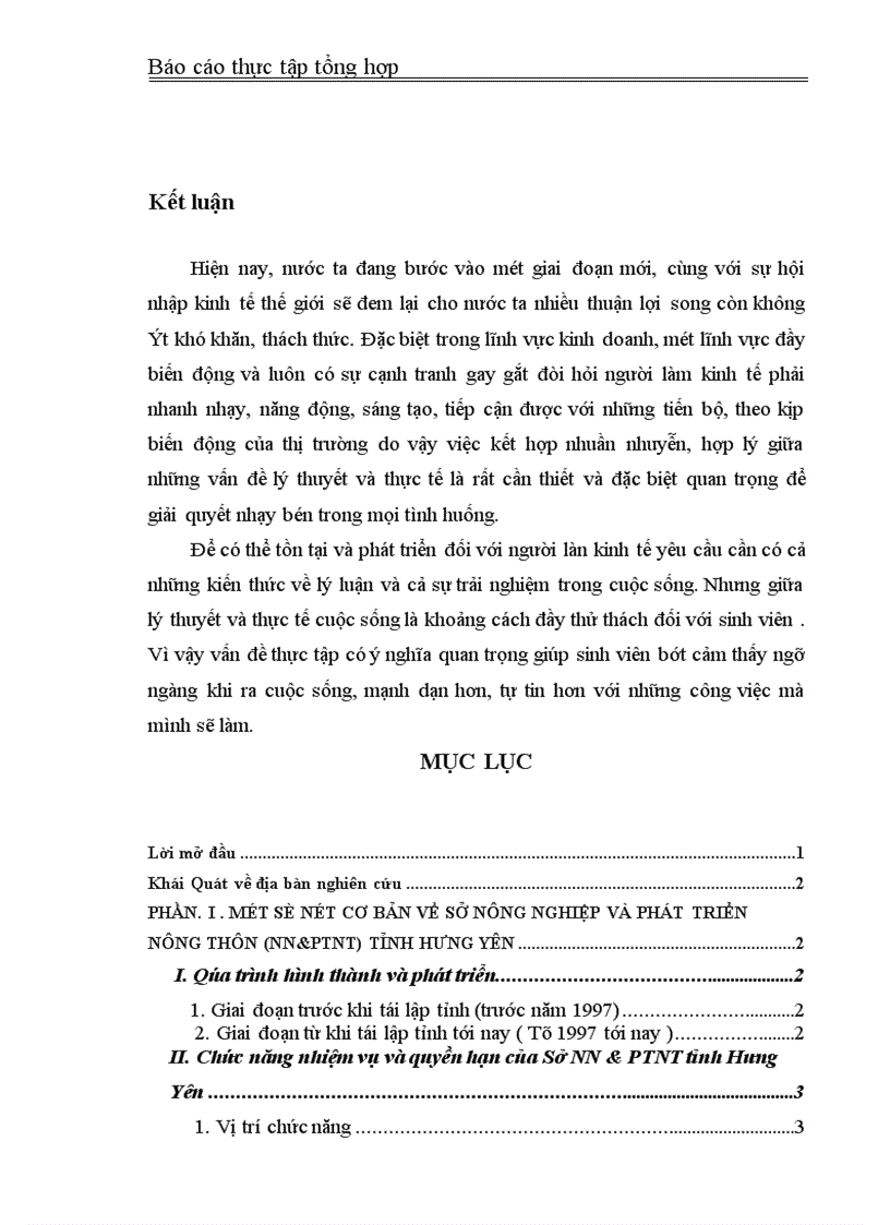 image for page Báo cáo thực tập tổng hợp tại Sở nông nghiệp và phát triển nông thôn NN PTNT tỉnh Hưng Yên
