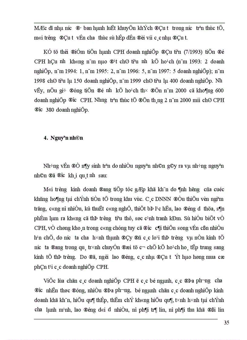 image for page Một số giải pháp nhằm nâng cao hiệu quả quá trình cổ phần hoá doanh nghiệp Nhà nước