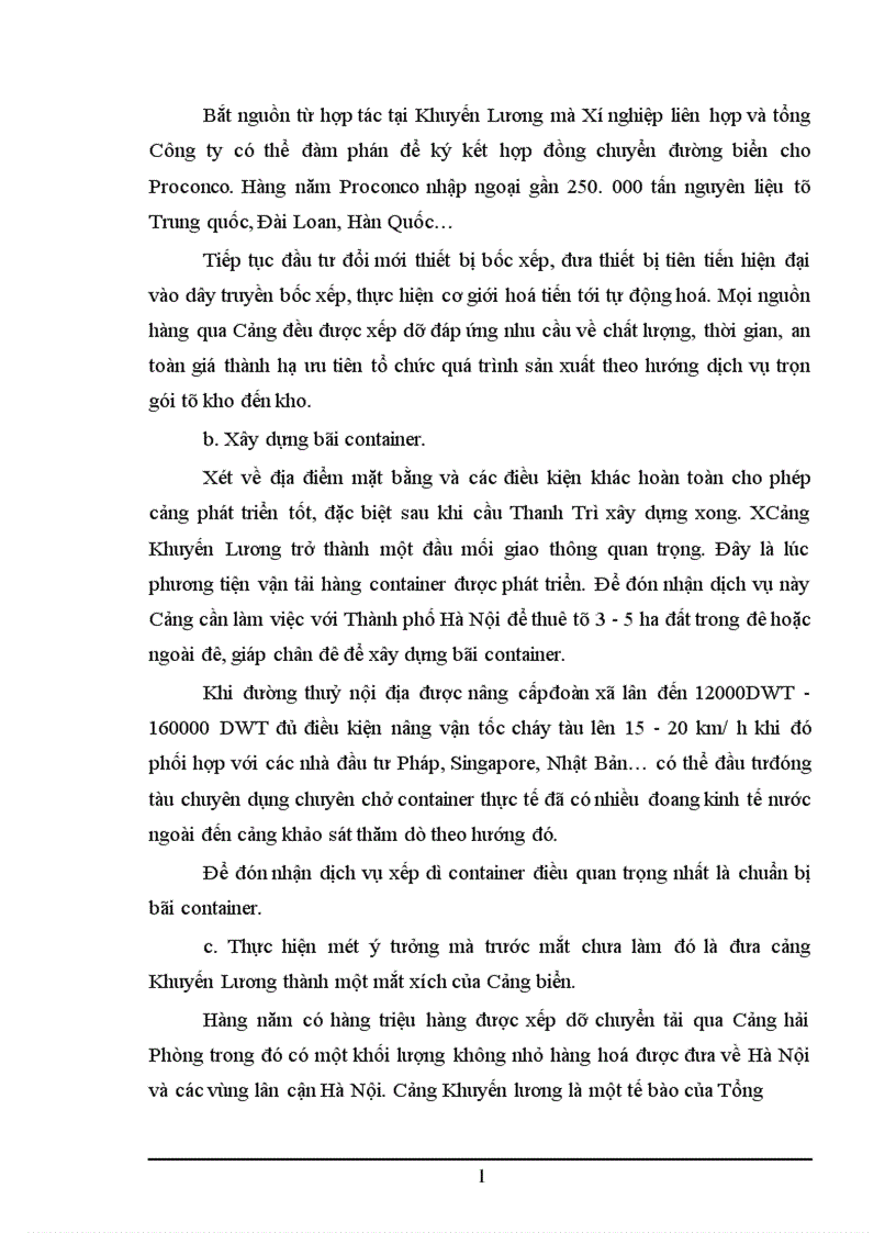 image for page Công tác đào tạo bồi dưỡng và phát triển nguồn nhân lực ở cảng Khuyến Lương 1