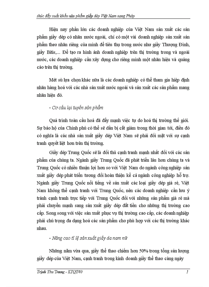 image for page Thúc đẩy xuất khẩu sản phẩm giầy dép Việt Nam sang Pháp 1