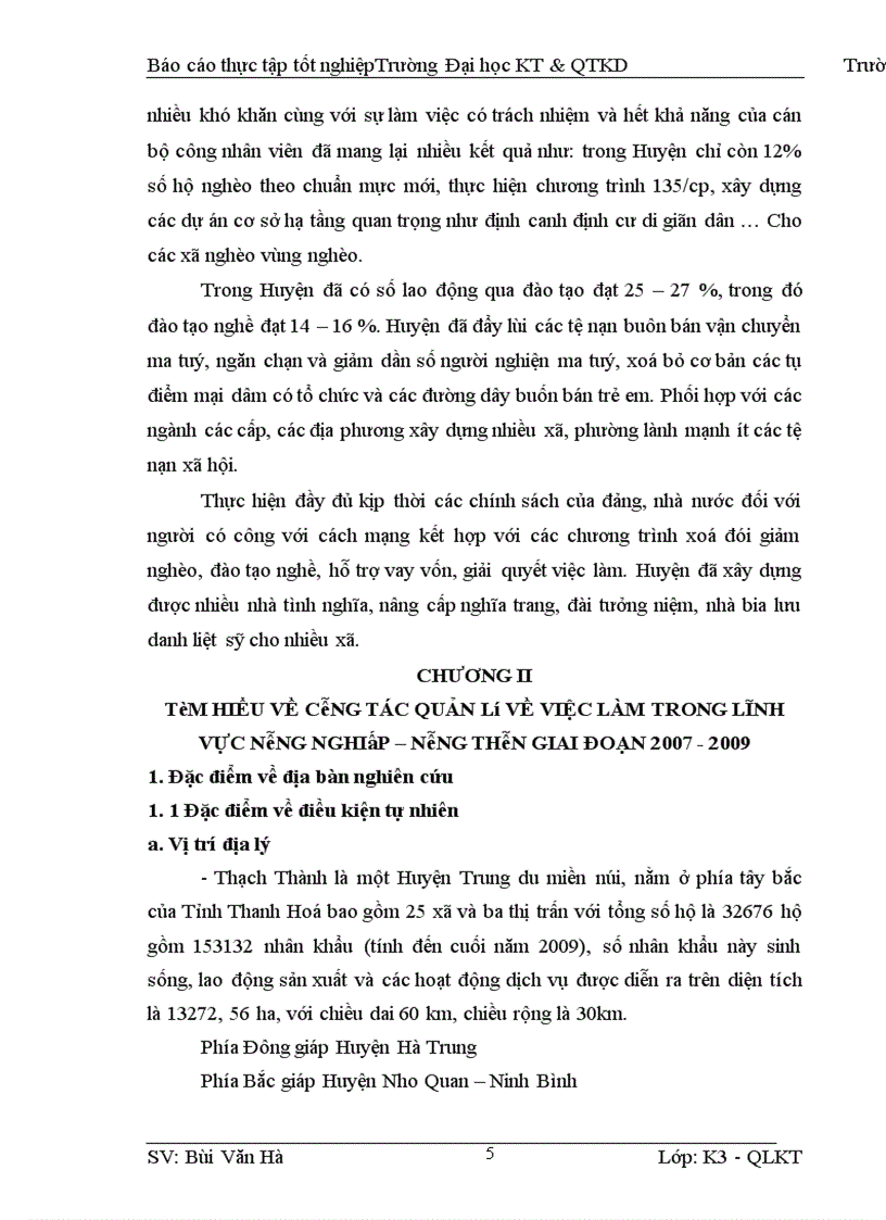 image for page Giải pháp kiến nghị và đề xuất về vấn đề giải quyết việc làm trong lĩnh vực nông nghiệp nông thôn trên địa bàn huyện Thạch Thành