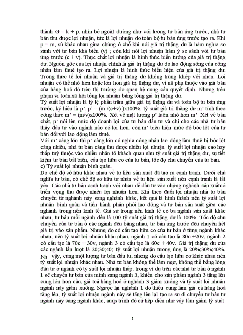 image for page Những vấn đề cơ bản về lợi nhuận vai trò của lợi nhuận trong cơ chế thị trường 1