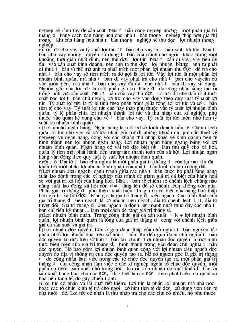image for page Những vấn đề cơ bản về lợi nhuận vai trò của lợi nhuận trong cơ chế thị trường 1