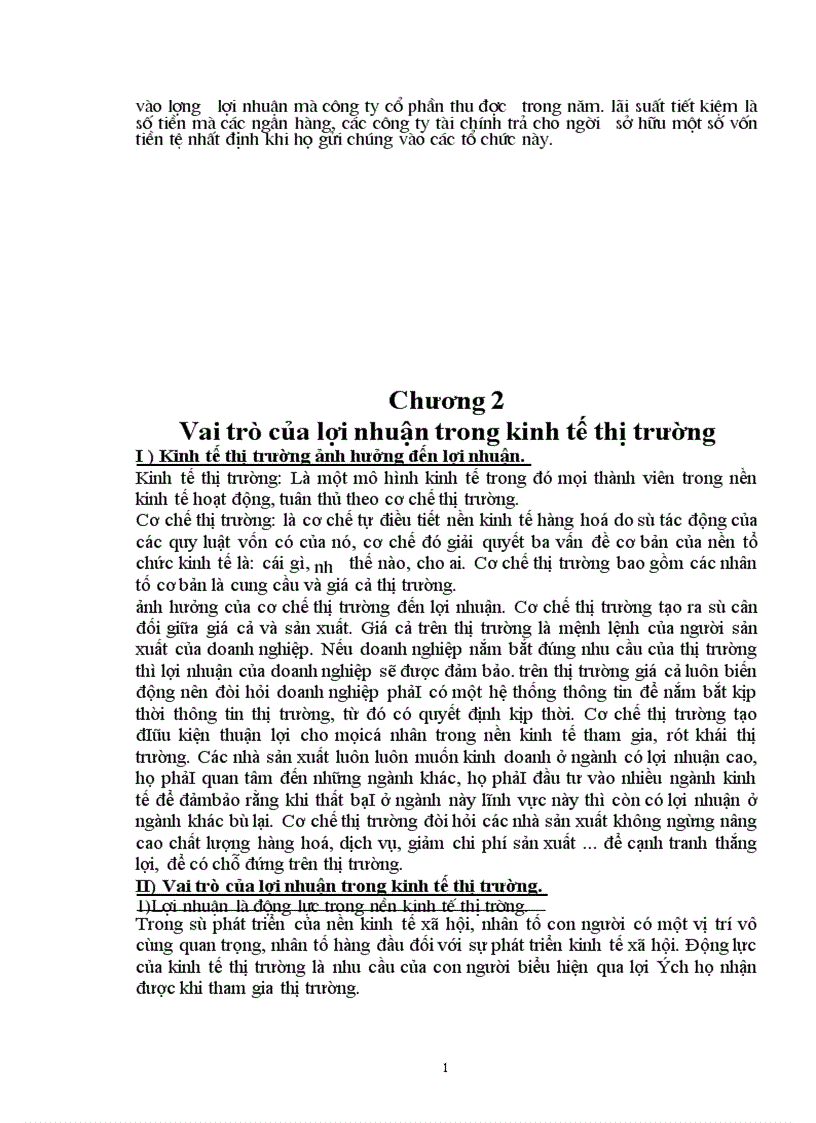 image for page Những vấn đề cơ bản về lợi nhuận vai trò của lợi nhuận trong cơ chế thị trường 1