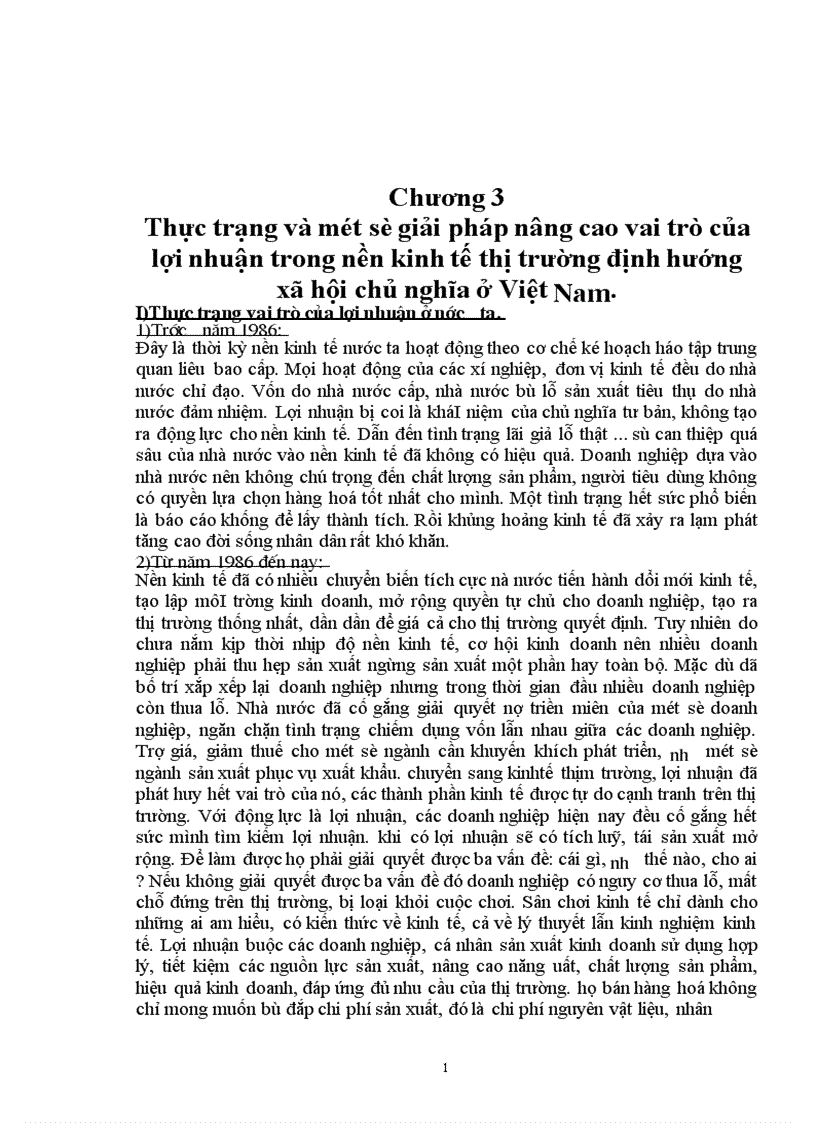 image for page Những vấn đề cơ bản về lợi nhuận vai trò của lợi nhuận trong cơ chế thị trường 1