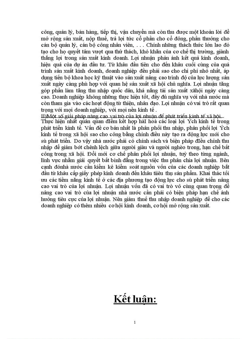image for page Những vấn đề cơ bản về lợi nhuận vai trò của lợi nhuận trong cơ chế thị trường 1