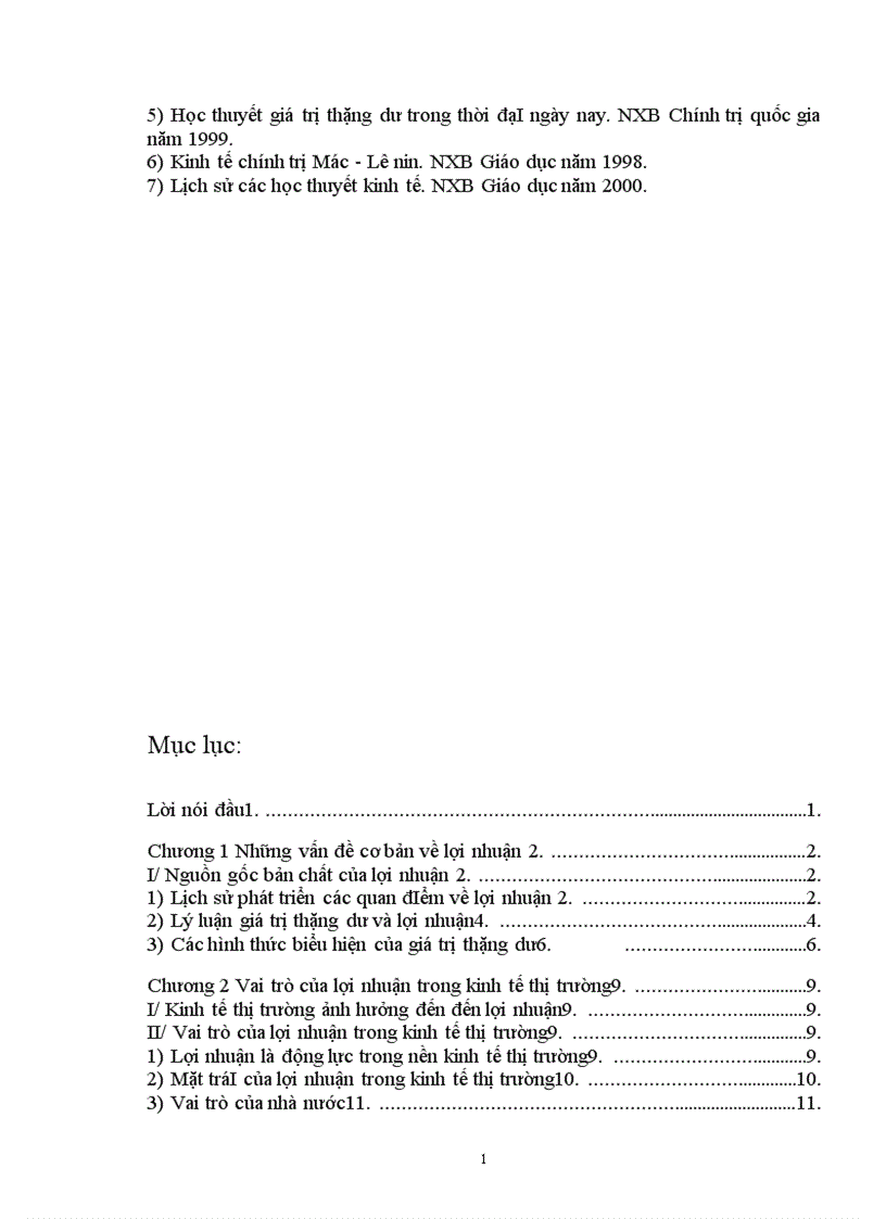 image for page Những vấn đề cơ bản về lợi nhuận vai trò của lợi nhuận trong cơ chế thị trường 1