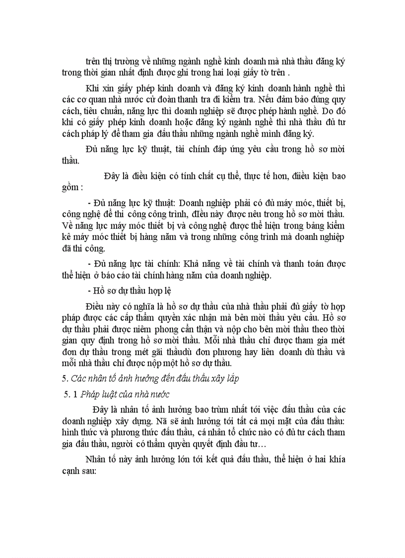 image for page Một số biện pháp tăng cường công tác Đấu thầu xây lắp ở Công ty xây dựng số 6 Thăng Long