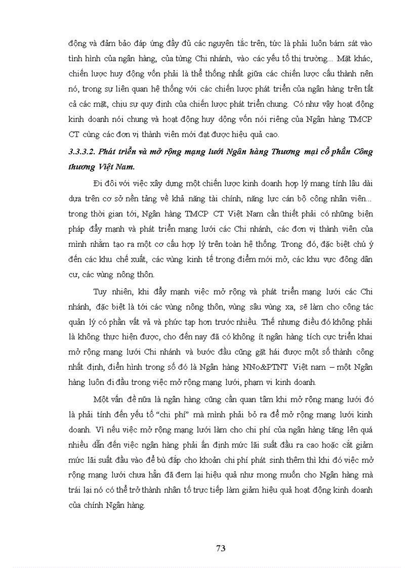 image for page Giải pháp nâng cao hiệu quả huy động vốn tại Ngân hàng thương mại cổ phần công thương Tam Điệp