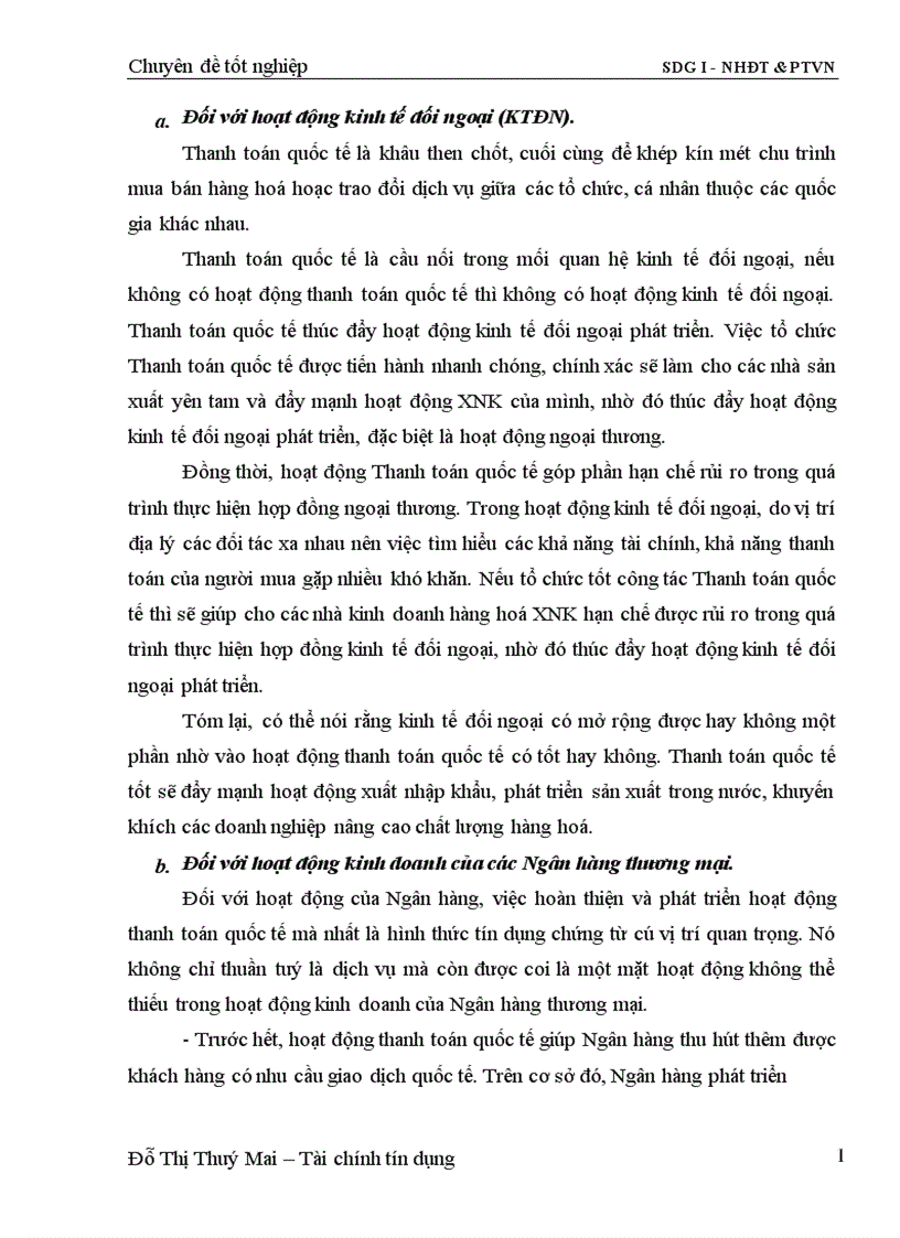 image for page Hoạt động thanh toán quốc tế theo phương thức tín dụng chứng từ 1