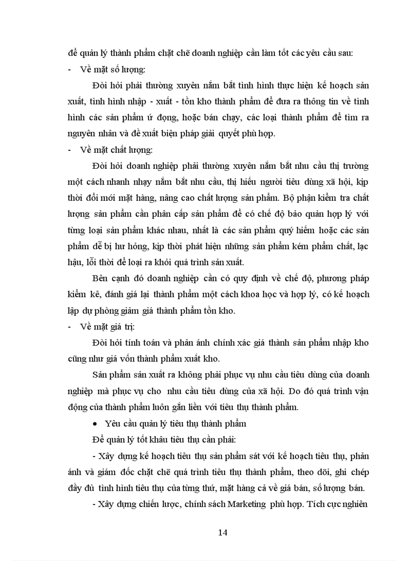 image for page Tổ chức công tác kế toán thành phẩm tiêu thụ thành phẩm và xác định kết quả tiêu thụ thành phẩm tại Công ty bột mỳ VINAFOOD1