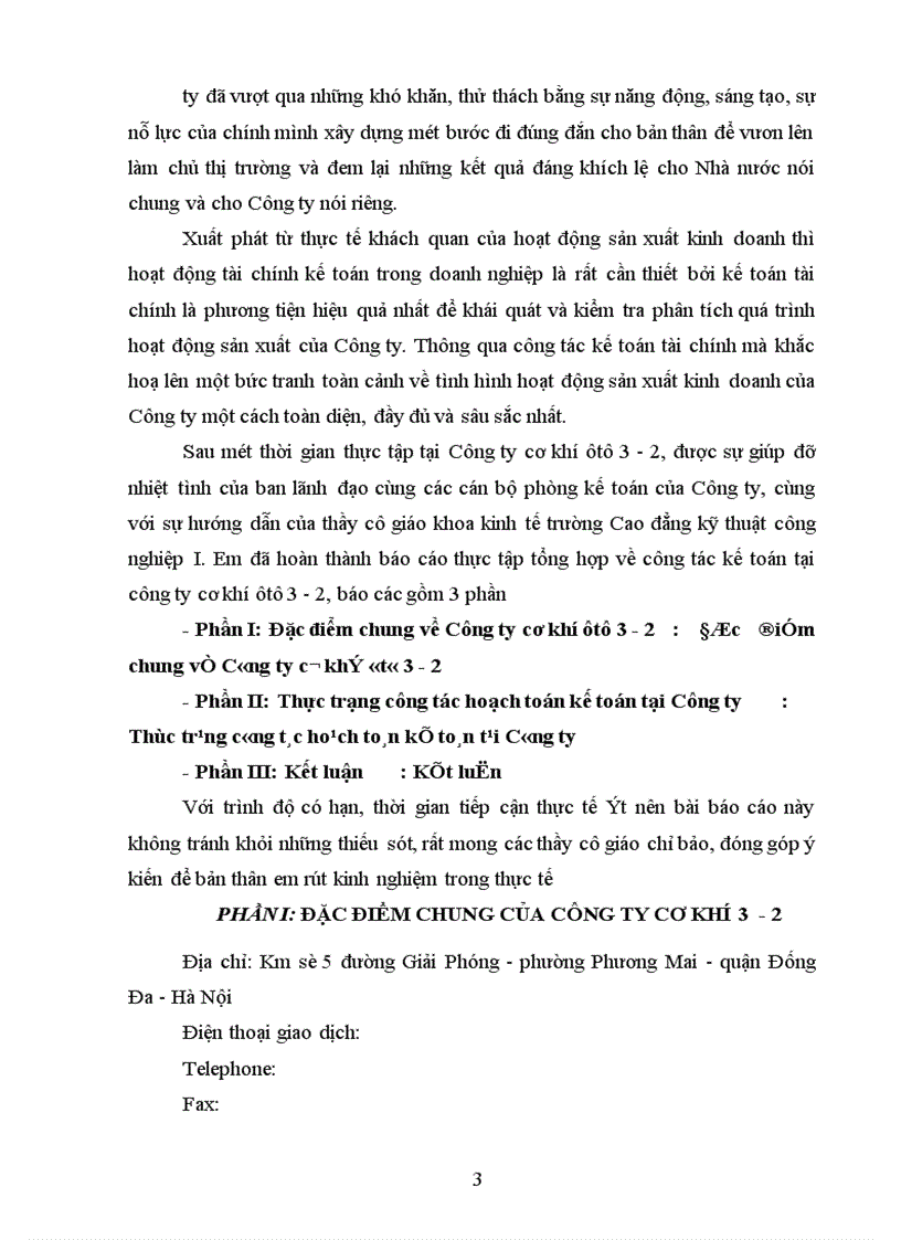 image for page Thực trạng công tác hạch toán kế toán tại Công ty cơ khí ôtô 3 2