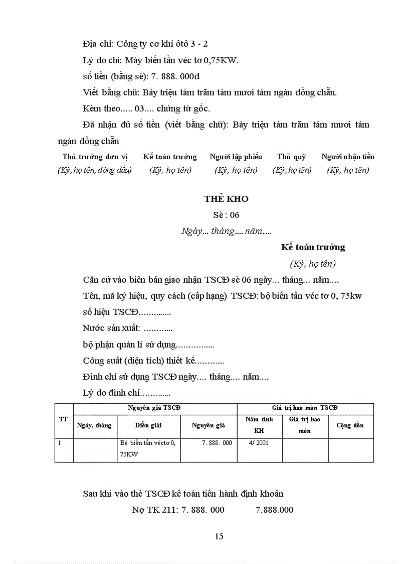 image for page Thực trạng công tác hạch toán kế toán tại Công ty cơ khí ôtô 3 2