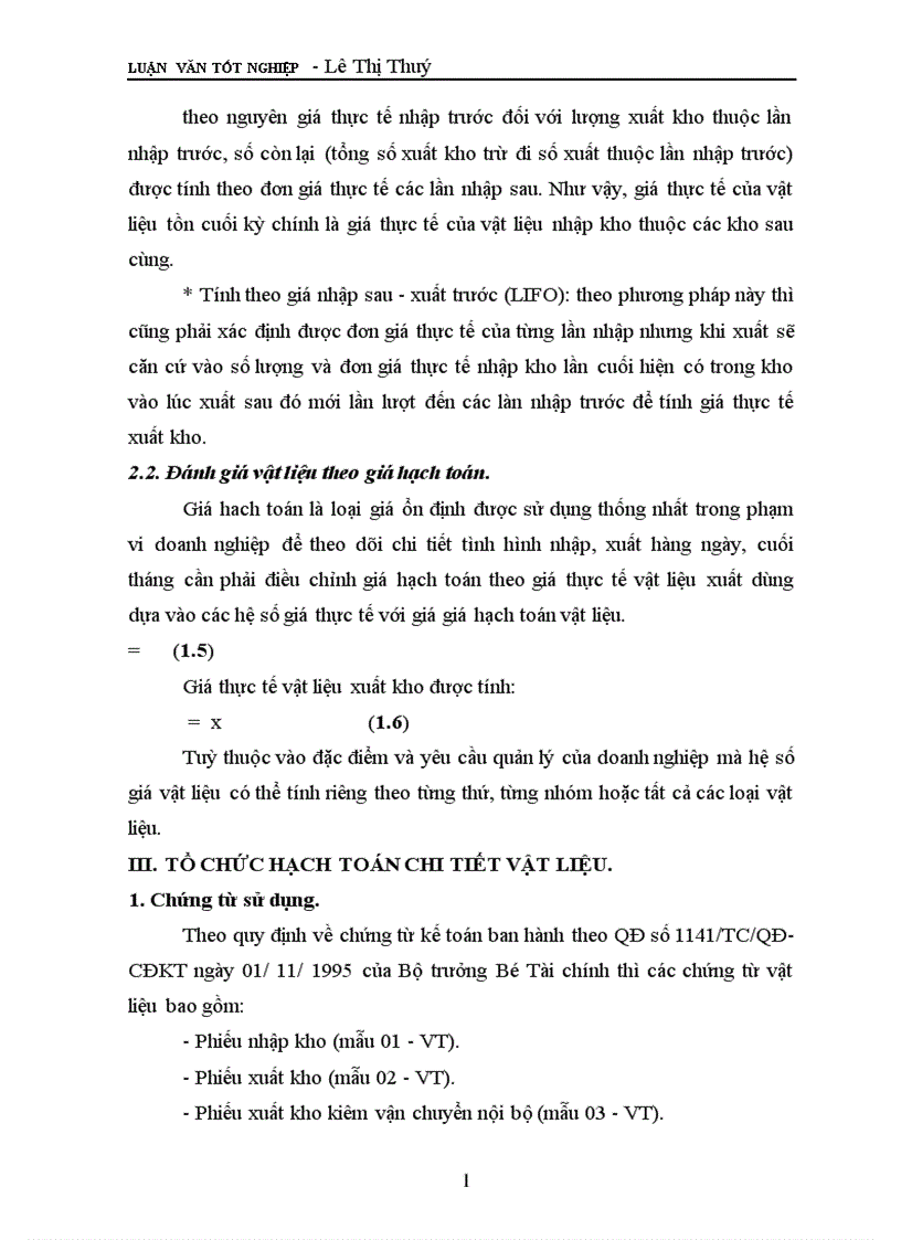 image for page Tổ chức công tác kế toán nguyên vật liệu ở Công ty xây dựng I Thanh Hoá 1